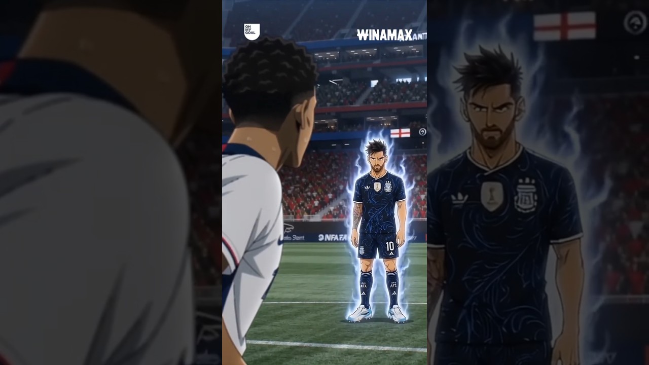 Leo Messi en mode Ultra Instinct détruit l'Angleterre et l'arme secrète de Bellingham ðð¦ð·