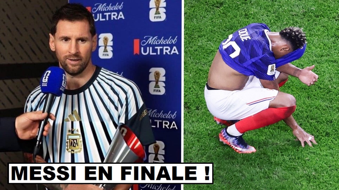ð¨ð¨ LEO MESSI FAIT UNE ANNONCE APRES LA QUALIF EN FINALE DE CDM ! / LES BLEUS AU FOND DU TORU ! #3717