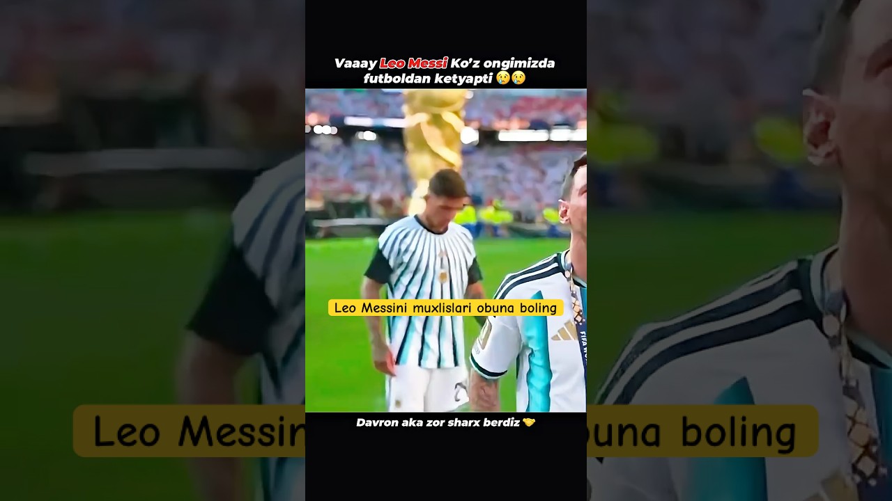 Leo Messi muxlislari obuna bolaylikð¢ Kontent davomida zor tv tasvirlaridan foydalnildi ð¤ @ZORTVUZ