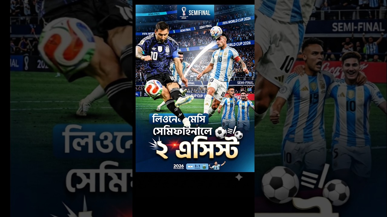 Les 2 passes décisives de Messi ! Des performances incroyables ! Lionel Messi assiste contre l'Angleterre | Argentine contre Angleterre