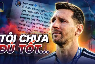 LES MOTS DE MESSI APRÈS QUITTER LA COUPE DU MONDE : JE NE SUIS PAS ASSEZ BON POUR AIDER L'ÉQUIPE À GAGNER