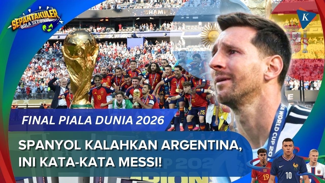 Les paroles de Messi après la victoire de l'Espagne sur l'Argentine en finale de la Coupe du monde 2026
