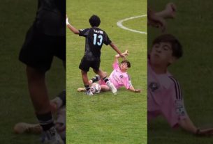 L'incroyable balayage de Thiago Messi ð± #leomessi #messi #thiagomessi #futbol