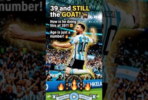 Lionel Messi : 39 ans et toujours le GOAT ! ðð Vidéo