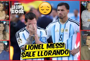 LIONEL MESSI dit au revoir à la COUPE DU MONDE avec des LARMES après sa chute face à l'ESPAGNE. Merci Léo | La Coupe par Jour