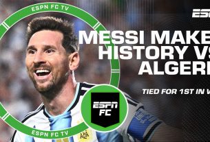 LIONEL MESSI HAT TRICK ð¥ Réaction à la victoire de l'Argentine contre l'Algérie à la Coupe du Monde | ESPN FC