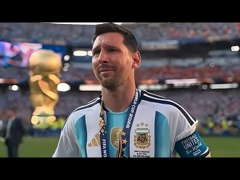 Lionel Messi pleureð¥¹Moment | Coupe du monde de football 2026 | Espagne contre Argentine⚽
