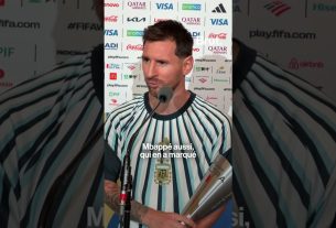 Lionel Messi s’exprime sur son nouveau record de buts inscrits en Coupe du monde