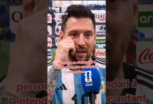 Lionel Messi sort enfin du silence après avoir donné tous ses larmes #messi #espagneVsArgentine #fyp