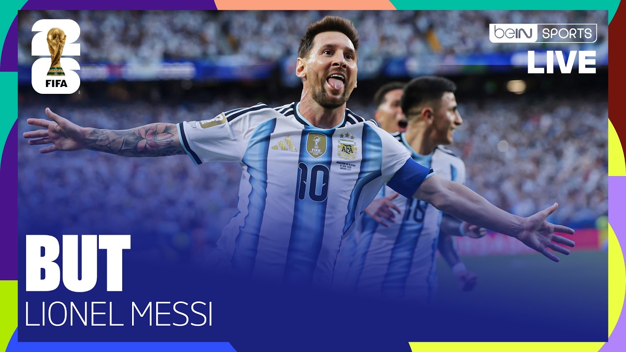 LIVE - Le CHEF-D'OEUVRE de Lionel MESSI qui lance le CHOC contre l'ALGÉRIE !!!!