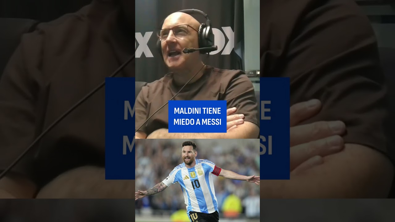 Maldini reconnaît qu'il a peur de Leo Messi et de l'Argentine