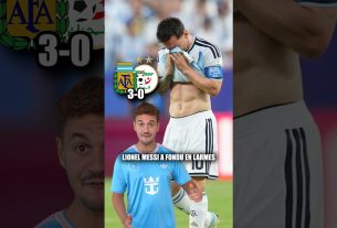 Messi a fondu en larmes contre l’Algérie ð¥¹ #messi #lionelmessi #argentina #worldcup #football