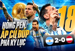 MESSI BASSE LE STYLO, FAIT UN DOUBLE, BAT LE RECORD ! L'ARGENTINE GAGNE POUR CONVAINCRE L'AUTRICHE