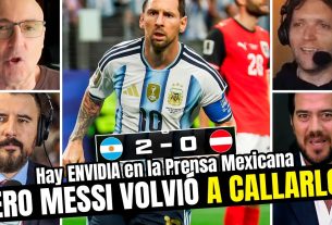 MESSI FAIT L'HISTOIRE et la presse mondiale se rend face à l'Argentine