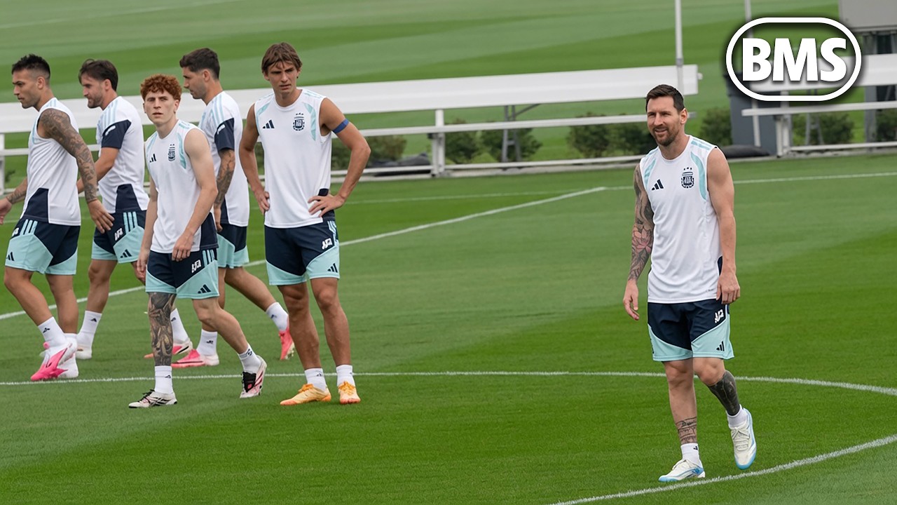 MESSI S'ENTRAÎNE AVANT LA FINALE DE LA COUPE DU MONDE ! ð Espagne contre Argentine ð Finale de la Coupe du Monde de la FIFA 2026