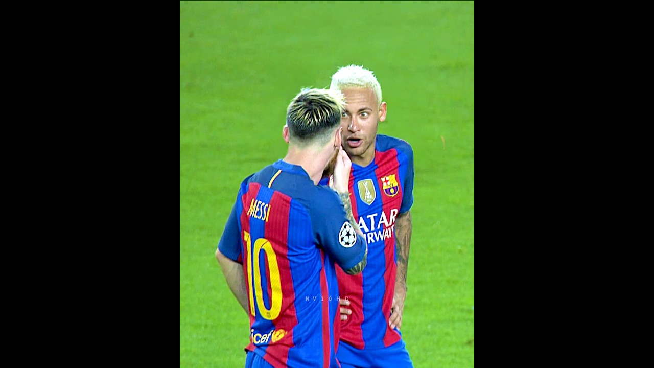 Messi Steals Neymar's Goal...But ð¬