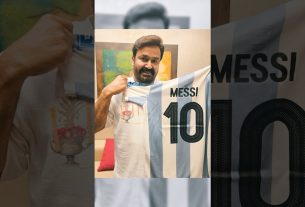 Mohanlal Receives A Signed Jersey From Football Legend Lionel Messi