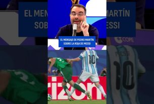 Pedro Martín ne voit pas de carton rouge à l'entrée de Leo Messi | Coupe du monde 2026