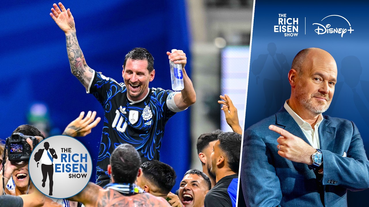 Rich Eisen réagit au dernier retour passionnant de Lionel Messi et de l'Argentine en Coupe du monde pour évincer l'Angleterre
