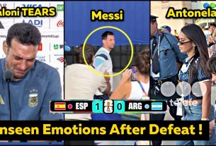 Scaloni CRIES as Messi Leaves the Stadium After World Cup Final