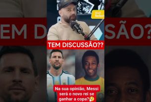 SERIA LEO MESSI O MELHOR DE TODOS OS TEMPOS ACIMA DO REI? #shorts