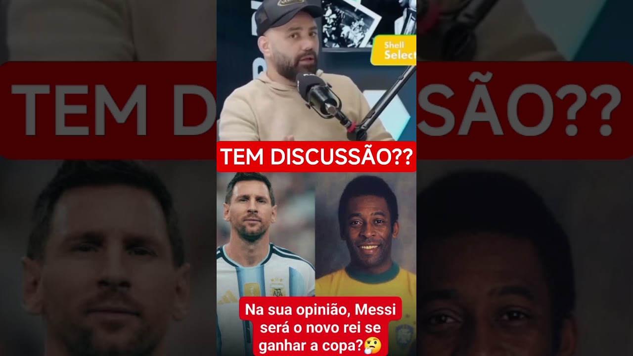 SERIA LEO MESSI O MELHOR DE TODOS OS TEMPOS ACIMA DO REI? #shorts