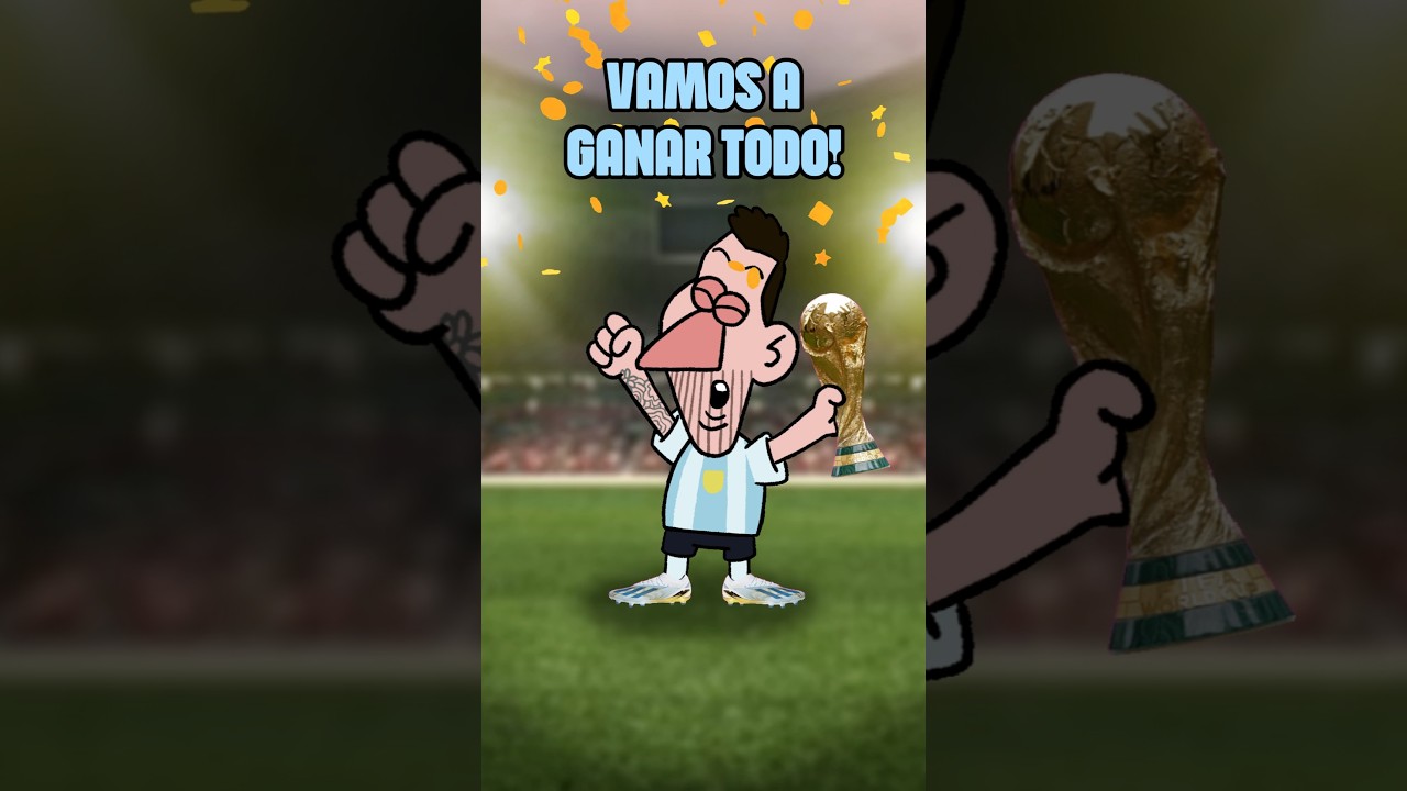 Messi si argentina hubiera ganado el mundial #messi #argentina #mundial #fifaworldcup #lionelmessi