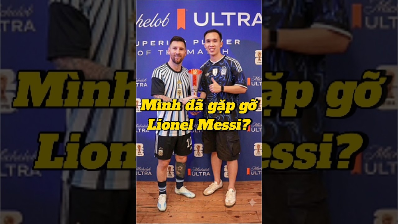 Mình đã gặp được Lionel Messi ð⚽ | Phat Freestyle