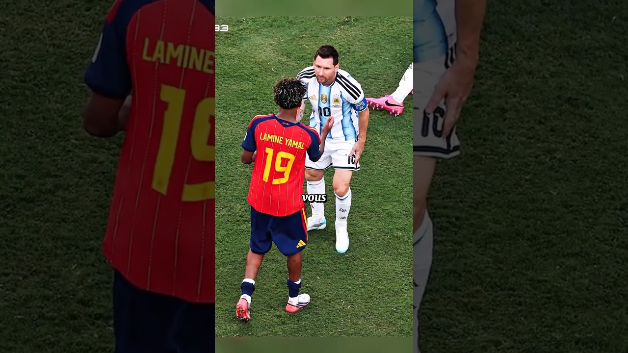 Pourquoi Messi s’est t’il levé pour saluer YAMAL ?ð¤¯